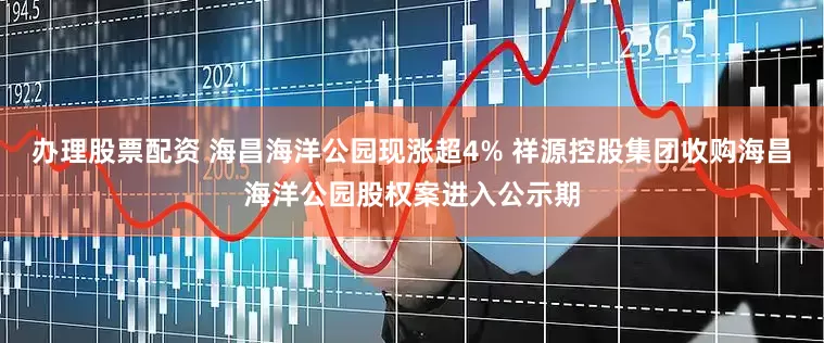 办理股票配资 海昌海洋公园现涨超4% 祥源控股集团收购海昌海洋公园股权案进入公示期