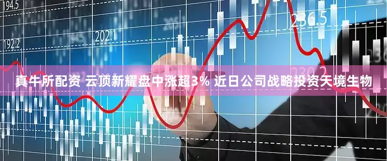 真牛所配资 云顶新耀盘中涨超3% 近日公司战略投资天境生物
