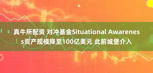 真牛所配资 对冲基金Situational Awareness资产规模降至100亿美元 此前城堡介入